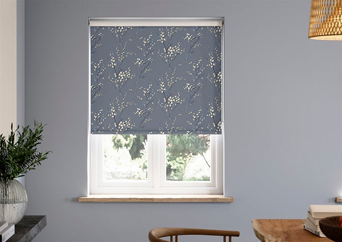 Laura Ashley Pussy Willow, Dark Seaspray - Roller Blind - Image 3